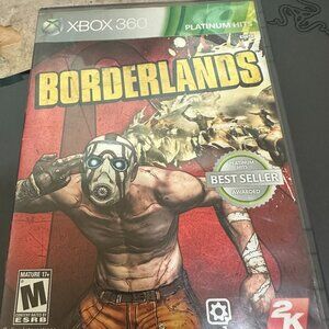 Borderlands (Microsoft Xbox 360, 2009) Complete CIB